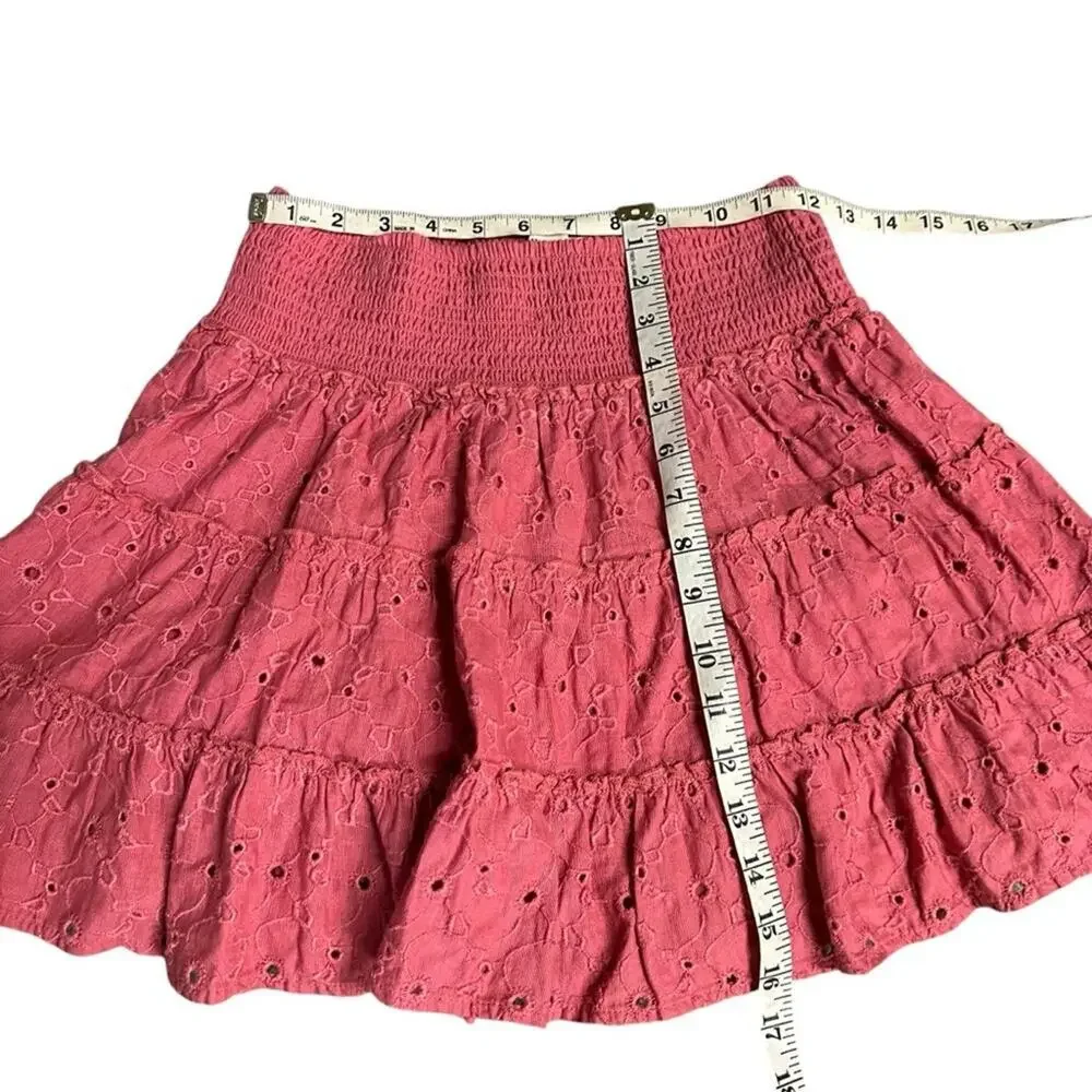 NEW American Eagle Tiered Eyelet Skirt Size XS